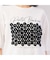 【洗える】フラワーレースつきTシャツ