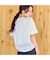 【洗える】メッシュ配色デザインTシャツ