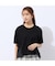 【洗える】メッシュ配色デザインTシャツ