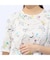 【洗える】イレギュラーヘム幾何プリントTシャツ