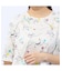 【洗える】イレギュラーヘム幾何プリントTシャツ