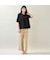 【洗える・M～3Lサイズ】レースレイヤードTシャツ