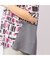 【洗える・日本製】レイヤード風幾何柄Tシャツ
