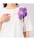 【洗える・綿100%】フリルスリーブTシャツ