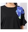 【洗える・綿100%】フリルスリーブTシャツ
