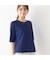 【洗える・綿100%・日本製】ハシゴ刺繍コットンTシャツ