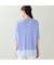 【限定カラーあり・洗える・日本製・L～4Lサイズ】ヘムシフォンAラインTシャツ