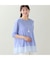 【限定カラーあり・洗える・日本製・L～4Lサイズ】ヘムシフォンAラインTシャツ