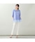 【限定カラーあり・洗える・日本製・L～4Lサイズ】ヘムシフォンAラインTシャツ