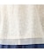 【洗える・日本製・L～3Lサイズ】綿麻刺繍入りブラウス