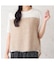 【洗える・M～3Lサイズ】シャギービスチェ風Tシャツ