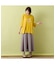 【手洗いOK・接触冷感・紫外線防止】ブラシ刺繍・ワイドシルエットカットソー