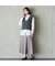 【アンサンブル商品】ニットジレ＆ドロストシャツ