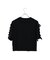 【洗える】袖配色フリルTシャツ