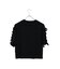 【洗える】袖配色フリルTシャツ