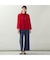 【洗える・アンサンブル可・L～4Lサイズ】ベア天×針抜きカーディガン