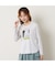 【洗える】スムースプリント長袖Tシャツ