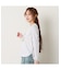【洗える】スムースプリント長袖Tシャツ