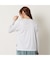 【洗える】スムースプリント長袖Tシャツ