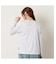 【洗える】スムースプリント長袖Tシャツ