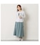 【洗える】スムースプリント長袖Tシャツ