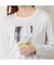 【洗える】スムースプリント長袖Tシャツ