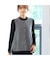 ツイードライクノーカラーベスト