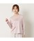 【洗える】スムースロゴ長袖Tシャツ