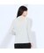【L～4L】ウォッシャブル綿シフォンTシャツ