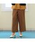 【L～4L】後タックウォッシャブルワイドパンツ