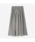 ラメボーダーギャザースカート