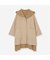ウールリバーフードポンチョコート