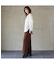 【洗える】シャーリングシャツ