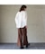 【洗える】シャーリングシャツ