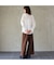 【洗える】シャーリングシャツ
