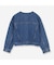 【JAPAN DENIM】ノーカラーデニムブルゾン