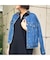 【JAPAN DENIM】ノーカラーデニムブルゾン
