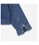 【JAPAN DENIM】ノーカラーデニムブルゾン