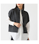 【カシミヤ30％】ジップニットベスト