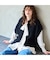 【カシミヤ30％】ジップニットベスト