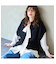 【カシミヤ30％】ジップニットベスト