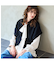 【カシミヤ30％】ジップニットベスト