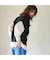 【カシミヤ30％】ジップニットベスト