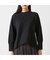 【カシミヤ30％】編地変化ニットプルオーバー