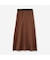 【洗える】サテンAラインスカート