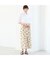 【洗える・S/M/Lサイズ】ドットプリントタフタスカート