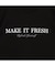 【接触冷感・紫外線防止・洗える】ロゴTシャツ（MAKE IT FRESH）