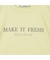 【接触冷感・紫外線防止・洗える】ロゴTシャツ（MAKE IT FRESH）