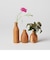 WOOD FLOWER VASE CB-10