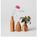 WOOD FLOWER VASE CB-11